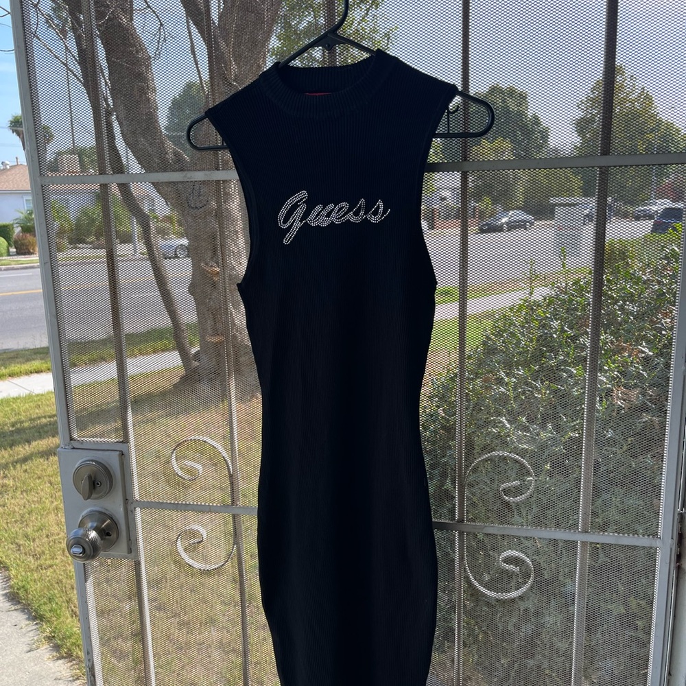 Guess Black Knit Dress